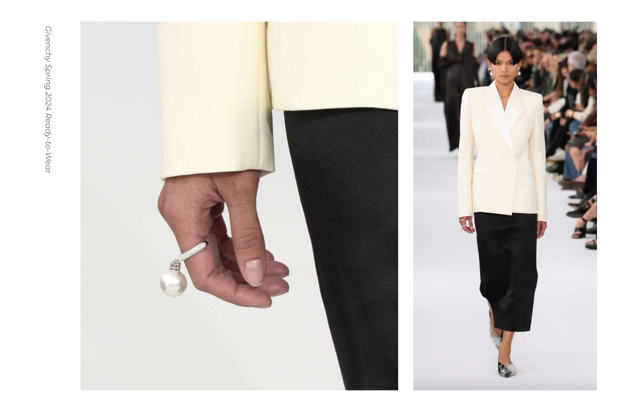 геометрия формы и современное прочтение в коллекции Givenchy Spring 2026